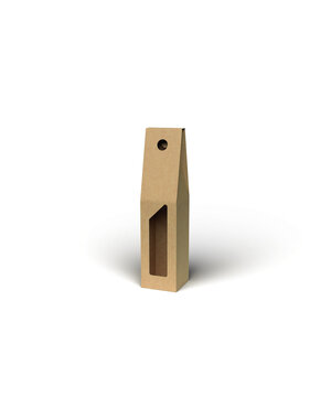  Bottle box, brown kraft (1)