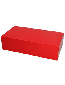  Kerst stoldoos, 34x16x8cm, Rood