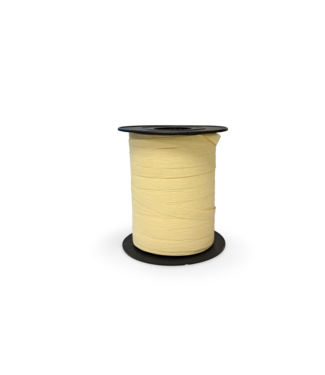 Krullint, paperlook, ivory