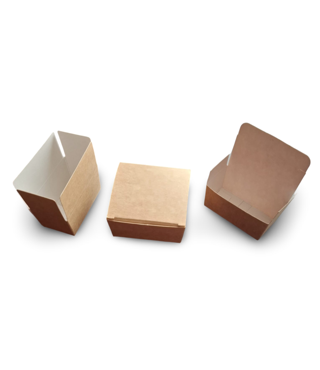 Bonbon doosjes, Milieu Kraft, diverse maten.