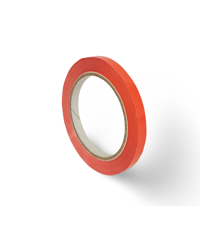 Tape 9mm x 66m for bag sealer – yellow or red – strong and reliable sealing