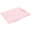Papieren draagtas pastel roze 18x10x23cm FSC – embossed – met koord – 10 stuks