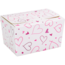 Ballotin Hearts wit 150gr 89x60x55mm – 50 stuks