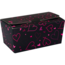 Ballotin Hearts zwart 250gr 113x62x55mm – 50 stuks