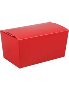  Ballotin red 500g 132x76x70mm – 25 pcs