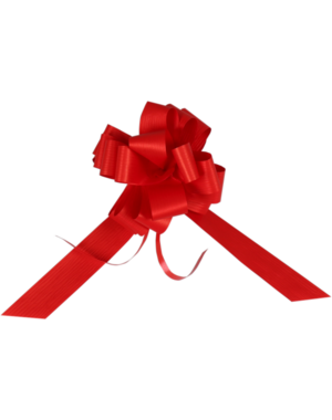  Pull Bow Starpaper 31mm Red – 30 pcs