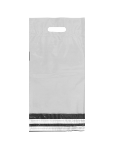  LDPE Recycle verzendzak met handvat 25x35+8cm – 250 stuks