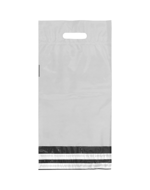  LDPE Recycle verzendzak met handvat 25x35+8cm – 250 stuks