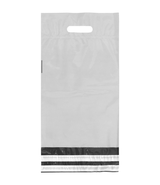 LDPE Recycled shipping bag with handle 25x35+8cm – 250 pcs