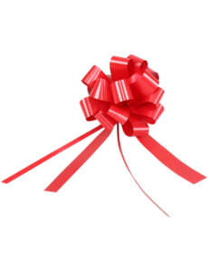  Pull Bow Starpaper 19mm Red – 30 pcs