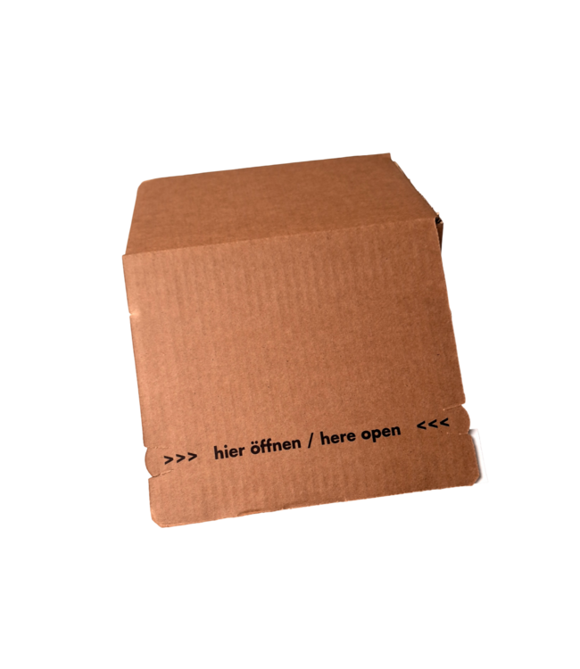 Autolock box MK26 brown – 210x180x130mm with automatic bottom and self-adhesive strip (15 pcs)