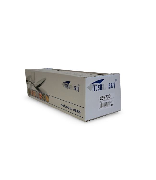 Aluminiumfolie 30cm x 250 meter 11my – dispenserdoos – professionele kwaliteit