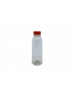 PET fles 330cc met dop transparant (150 st)