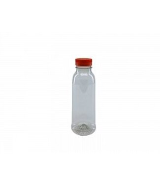 PET bottle 330cc with cap transparent