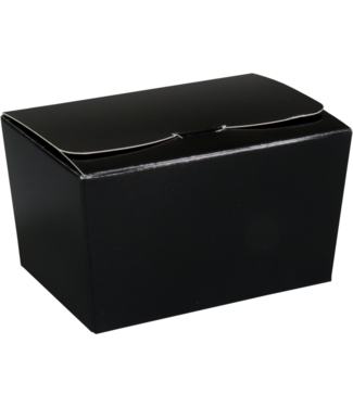 Black cardboard ballotin 150g – 50 pcs