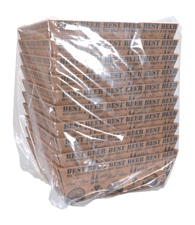 Biermand Best Beer 31x29x10cm FSC – kartonnen cadeau tray voor bier en geschenken – 1 stuk