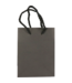 Stevige zwarte draagtas met koord 11x6,5x14,5cm FSC – luxe kartonnen cadeautas (25 stuks)