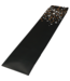 Party Spot black wine bottle bag FSC 95x95x410mm – luxury paper bottle gift bag with gold and white dots (25 pcs)