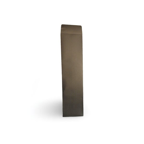 Wijnfleszak Joy FSC 95x95x410mm – luxe papieren fleszak met goud/brons dessin (25 stuks)