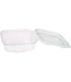 Transparent RPET Salad Container 375 ml with Attached Lid – 150 pcs (incl. fees)
