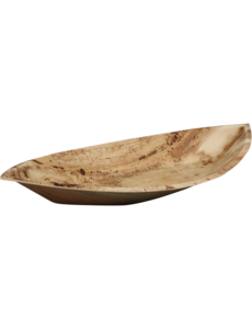  Palm Leaf Plate 'Leaf' 28x15x3cm, 25 pcs