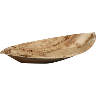 Palmblad Bord 'Leaf' 28x15x3cm, 25 stuks