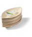 Palmblad Bord 'Leaf' 28 x 15 x 3 cm – Biologisch Afbreekbaar Servies – 25 stuks