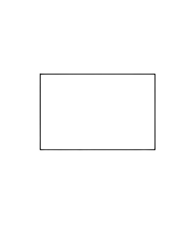 price label 26 x 16 mm RH white removable