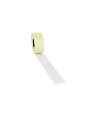 price label 26 x 16 mm RH white removable