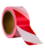 Afzetlint wit/rood 50mm x 100 meter