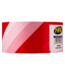 Afzetlint wit/rood 50mm x 100 meter
