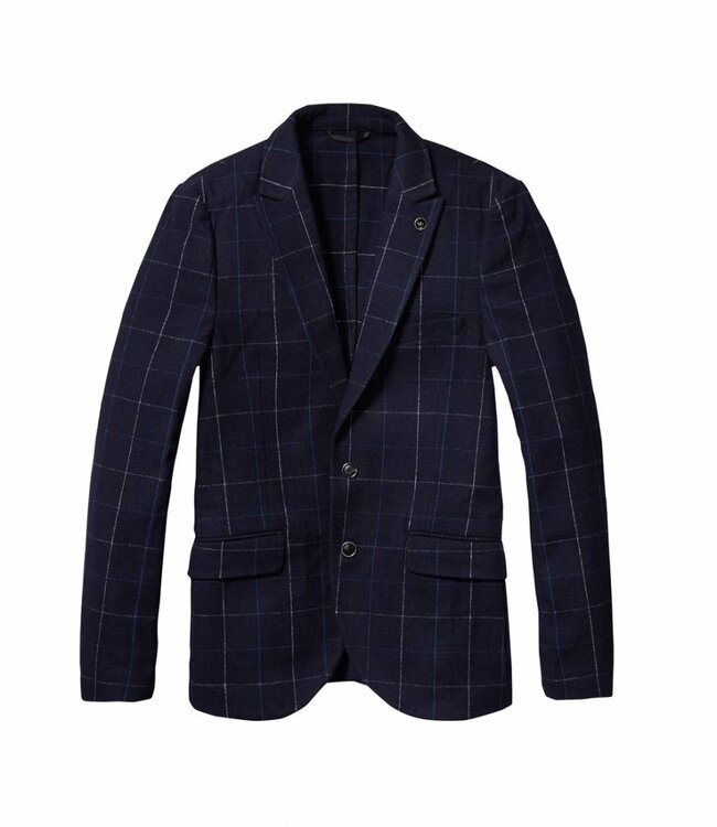 Zara Wool Checkered Blazer