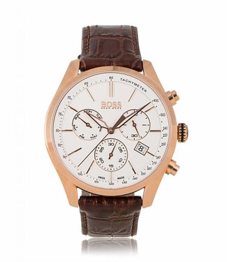Hugo Boss Horloge met Leren Band
