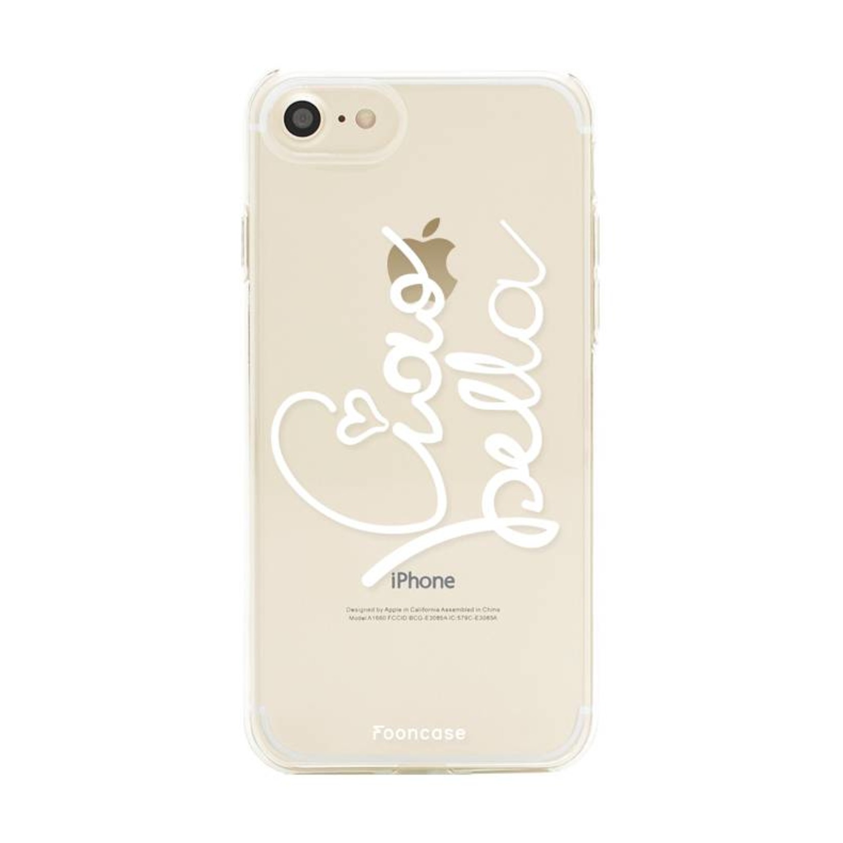 FOONCASE Iphone 7 Cover - Ciao Bella!