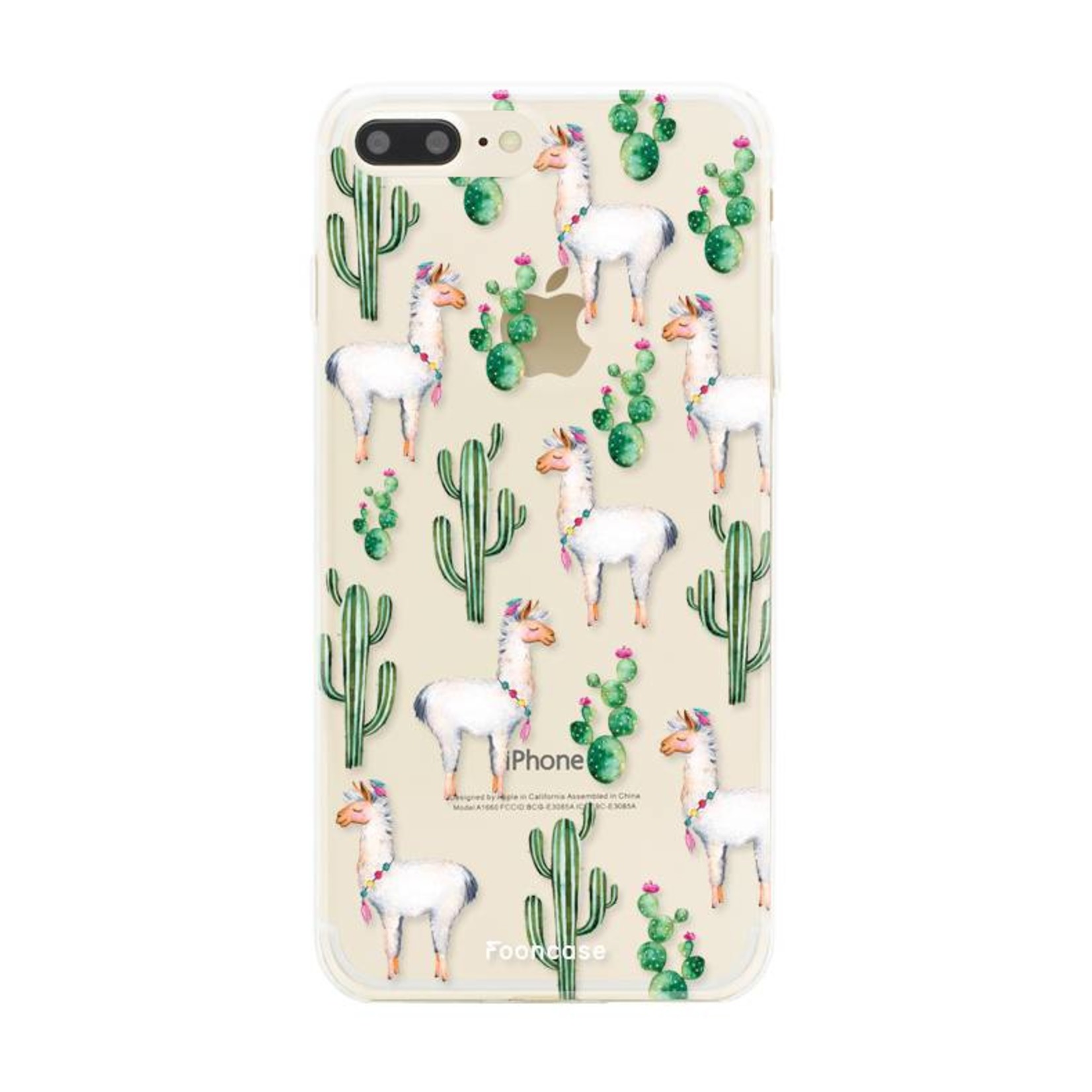 FOONCASE Iphone 7 Plus Case - Lama