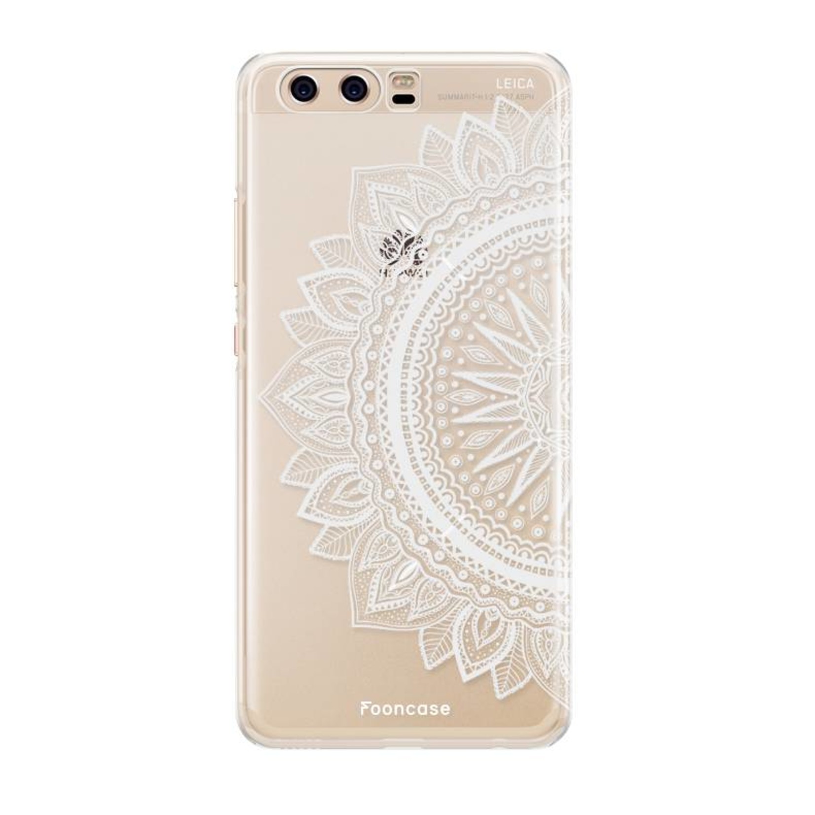 FOONCASE Fooncase Hoesje Geschikt voor Huawei P10 - Shockproof Case - Back Cover / Soft Case - Mandala / Ibiza