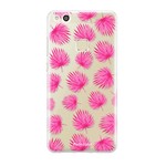 FOONCASE Huawei P10 Lite - Pink leaves