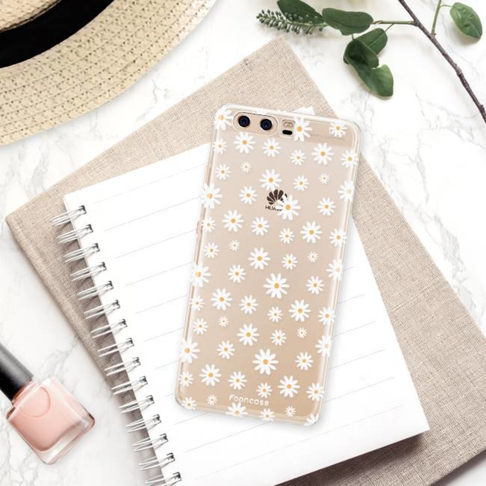 FOONCASE Huawei P10 Case - Daisies