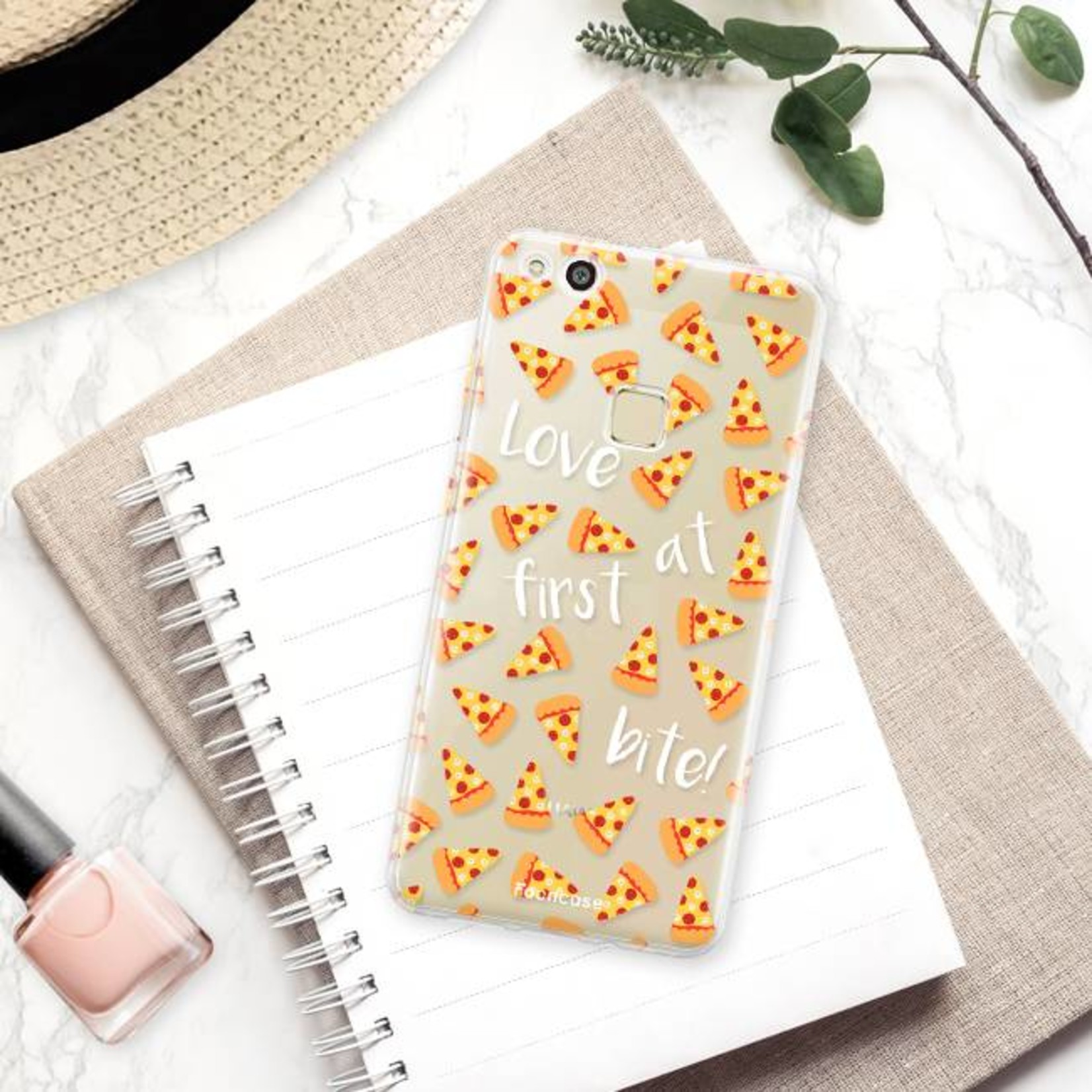 FOONCASE Huawei P10 Lite Cover - Pizza