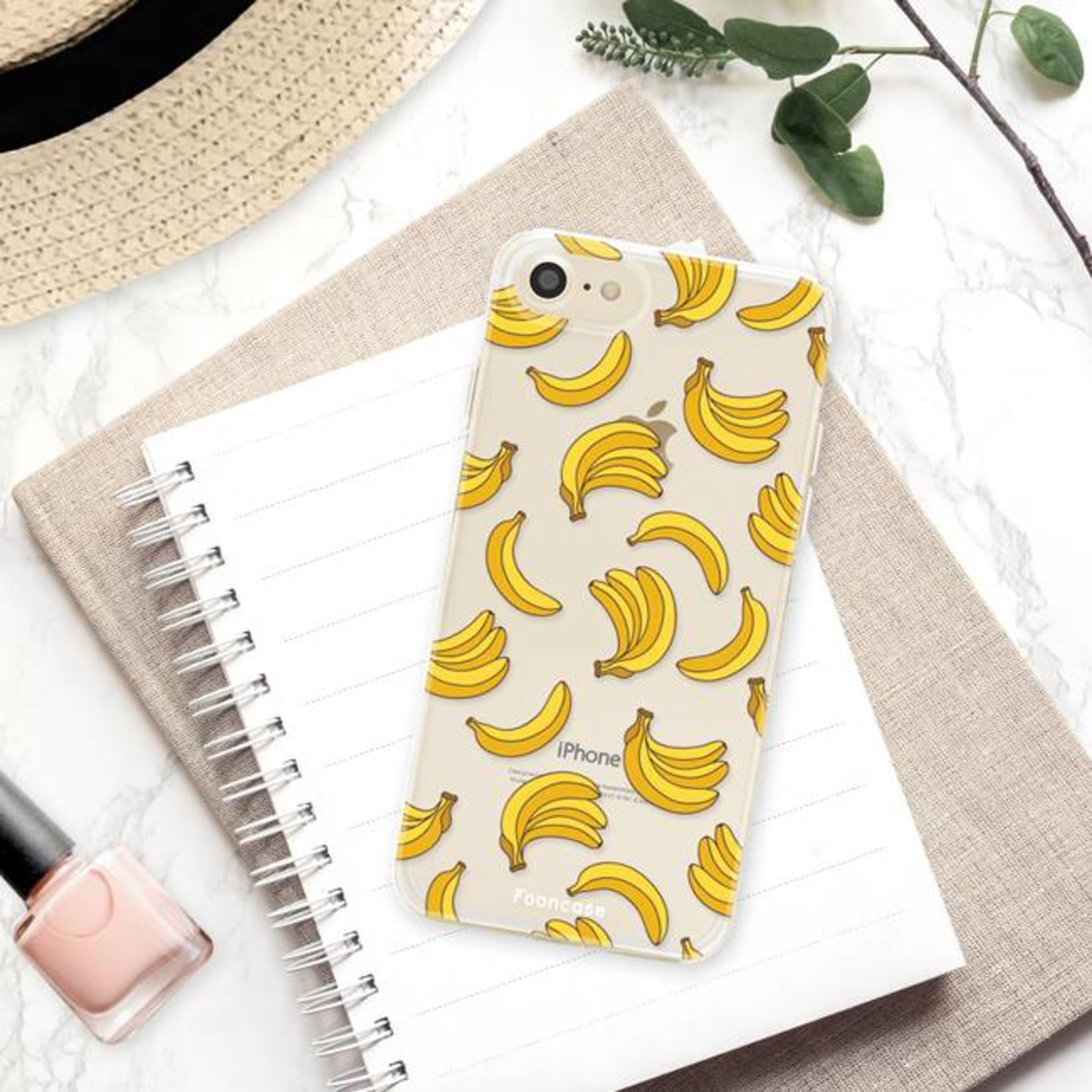 FOONCASE Iphone 7 Handyhülle - Bananas