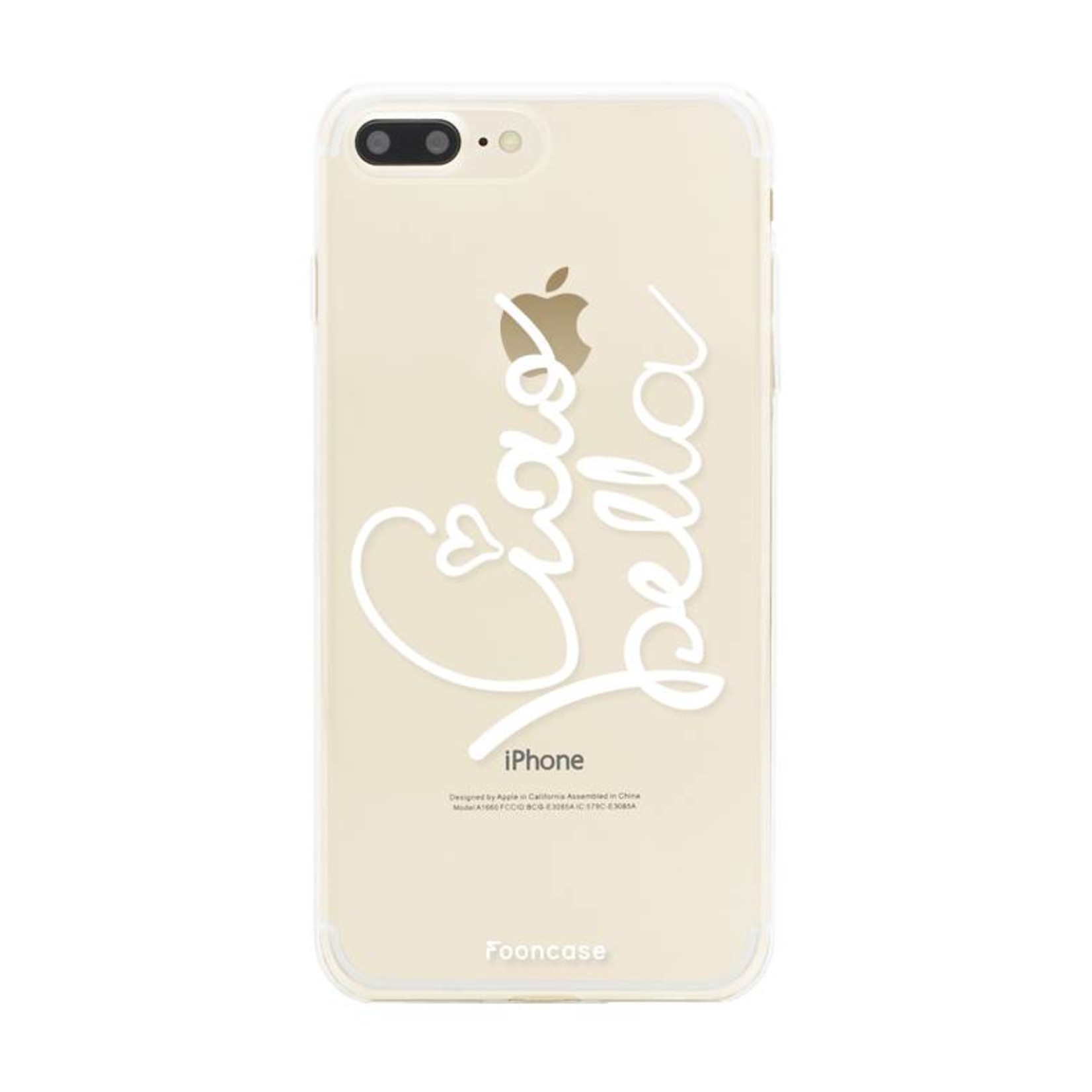 FOONCASE Iphone 8 Plus Cover - Ciao Bella!