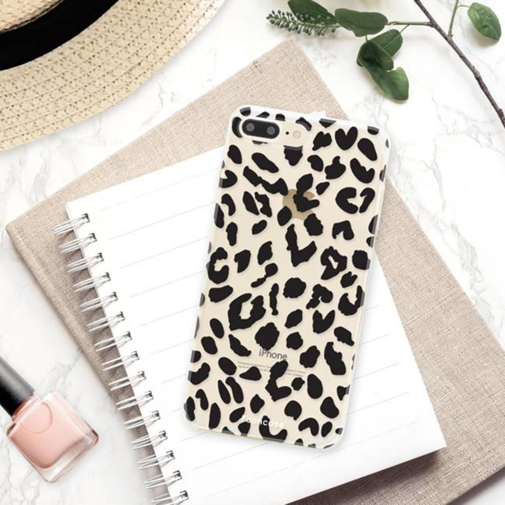 FOONCASE Iphone 8 Plus Case - Leopard