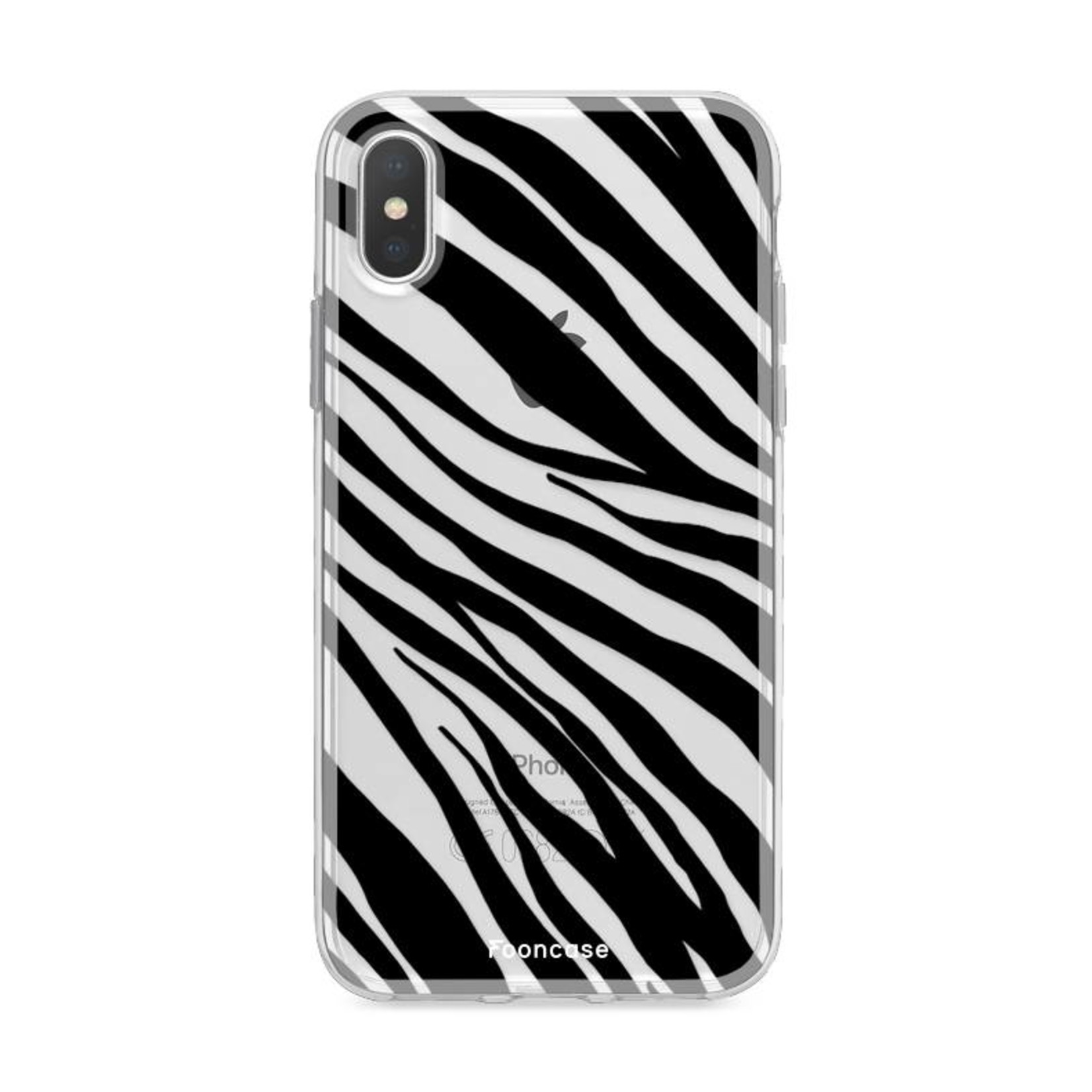 FOONCASE Iphone X Cover - Zebra