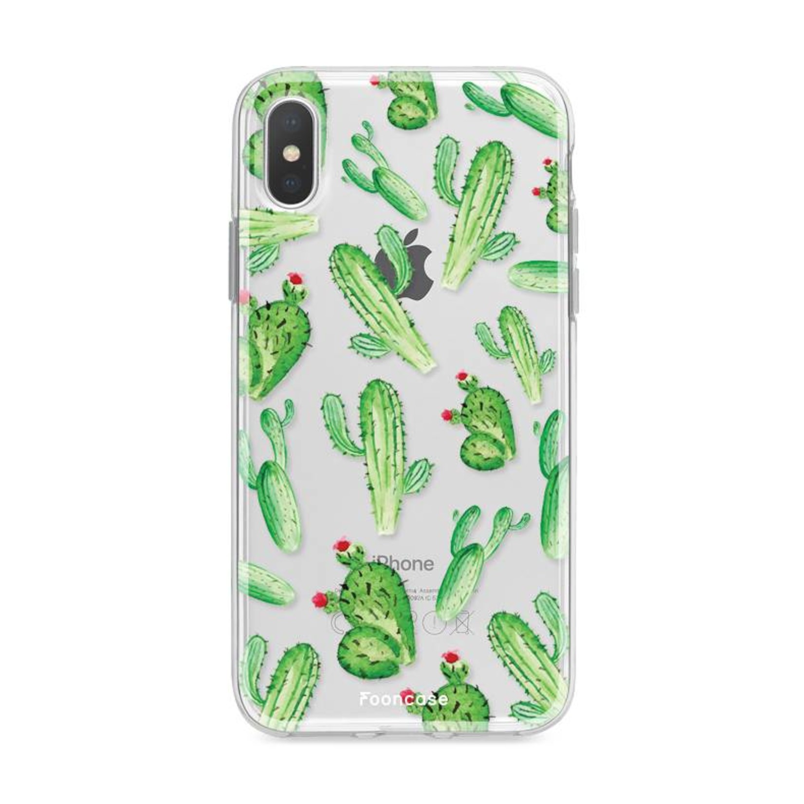 FOONCASE Iphone X Handyhülle - Kaktus