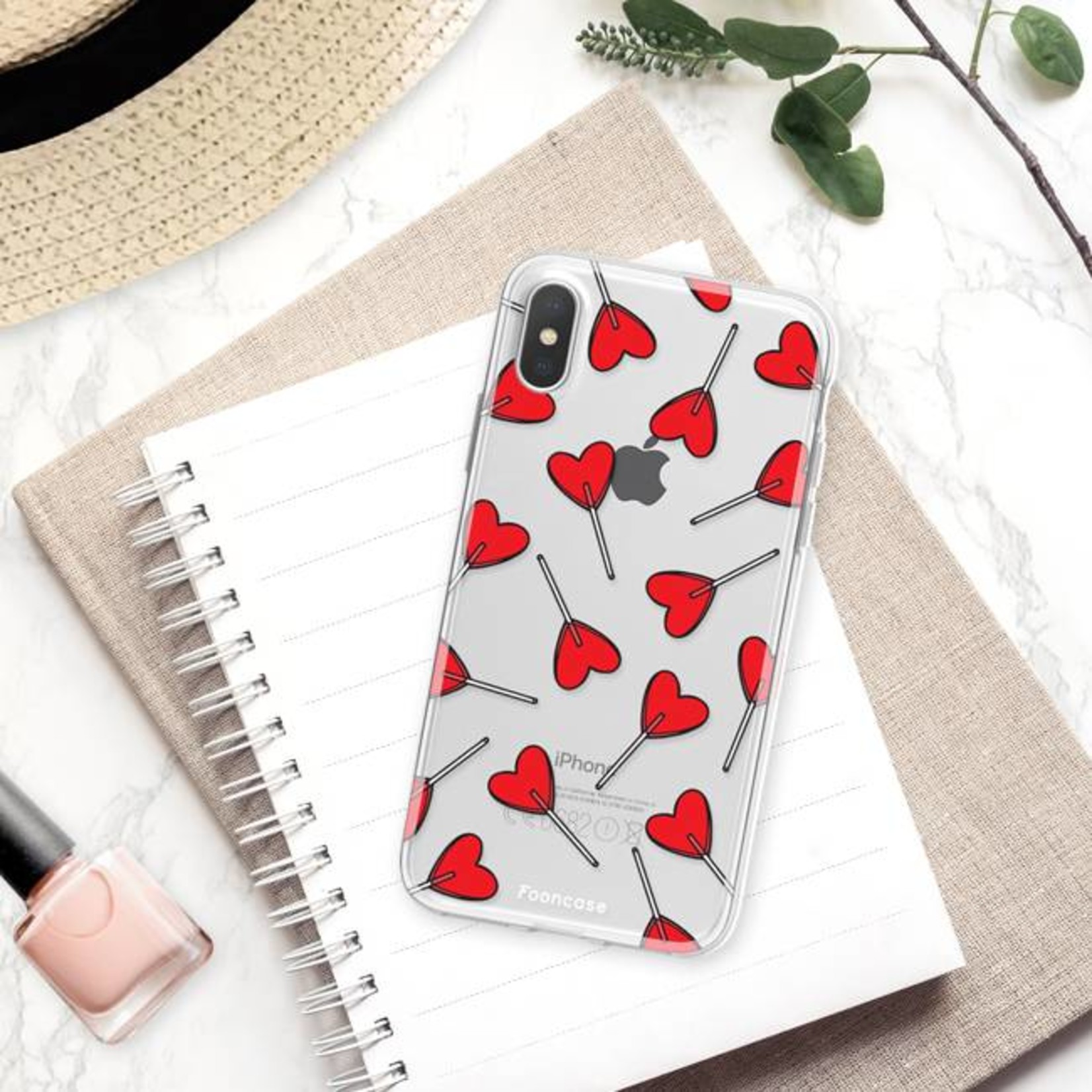 FOONCASE Iphone X Cover - Love Pop