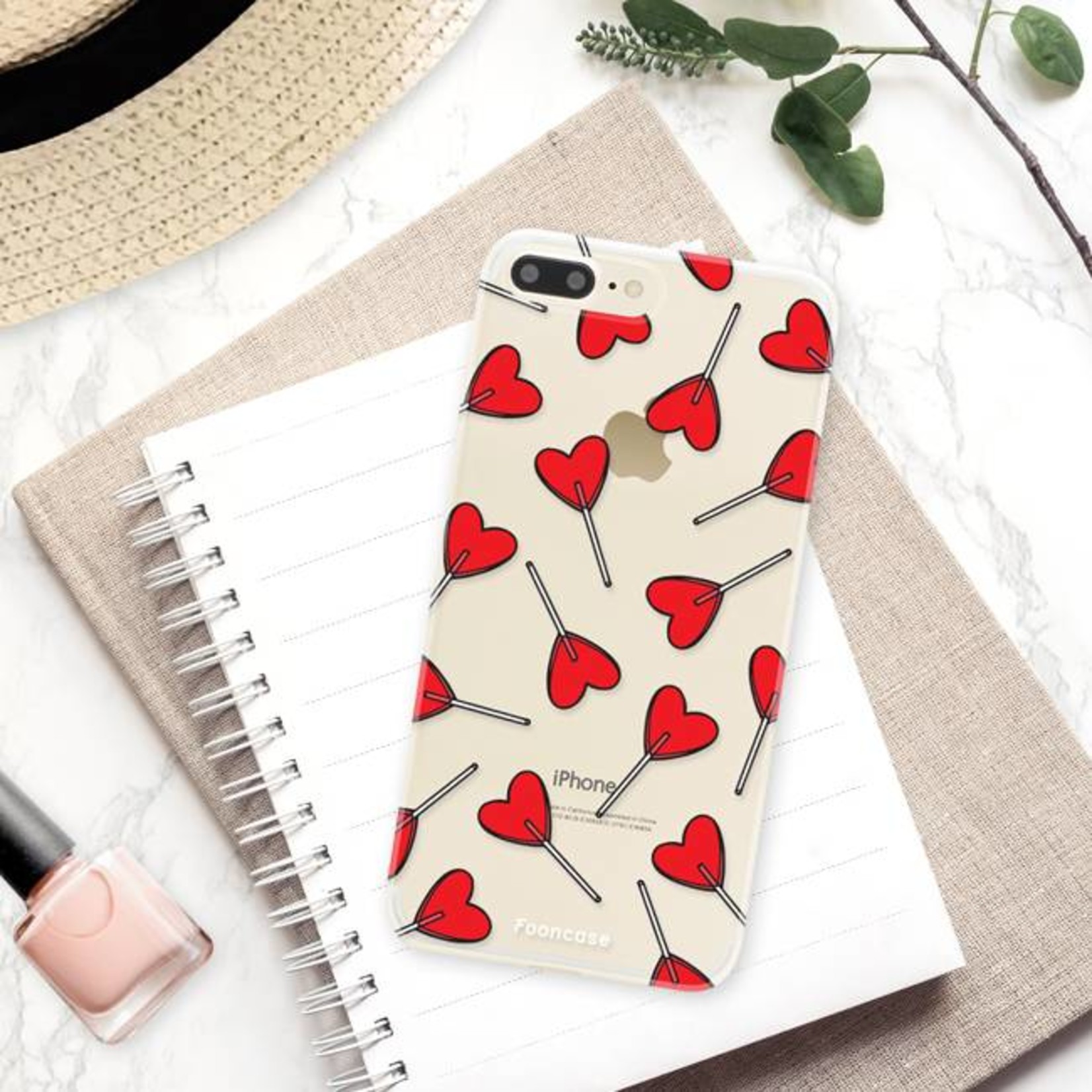 FOONCASE Iphone 7 Plus Cover - Love Pop