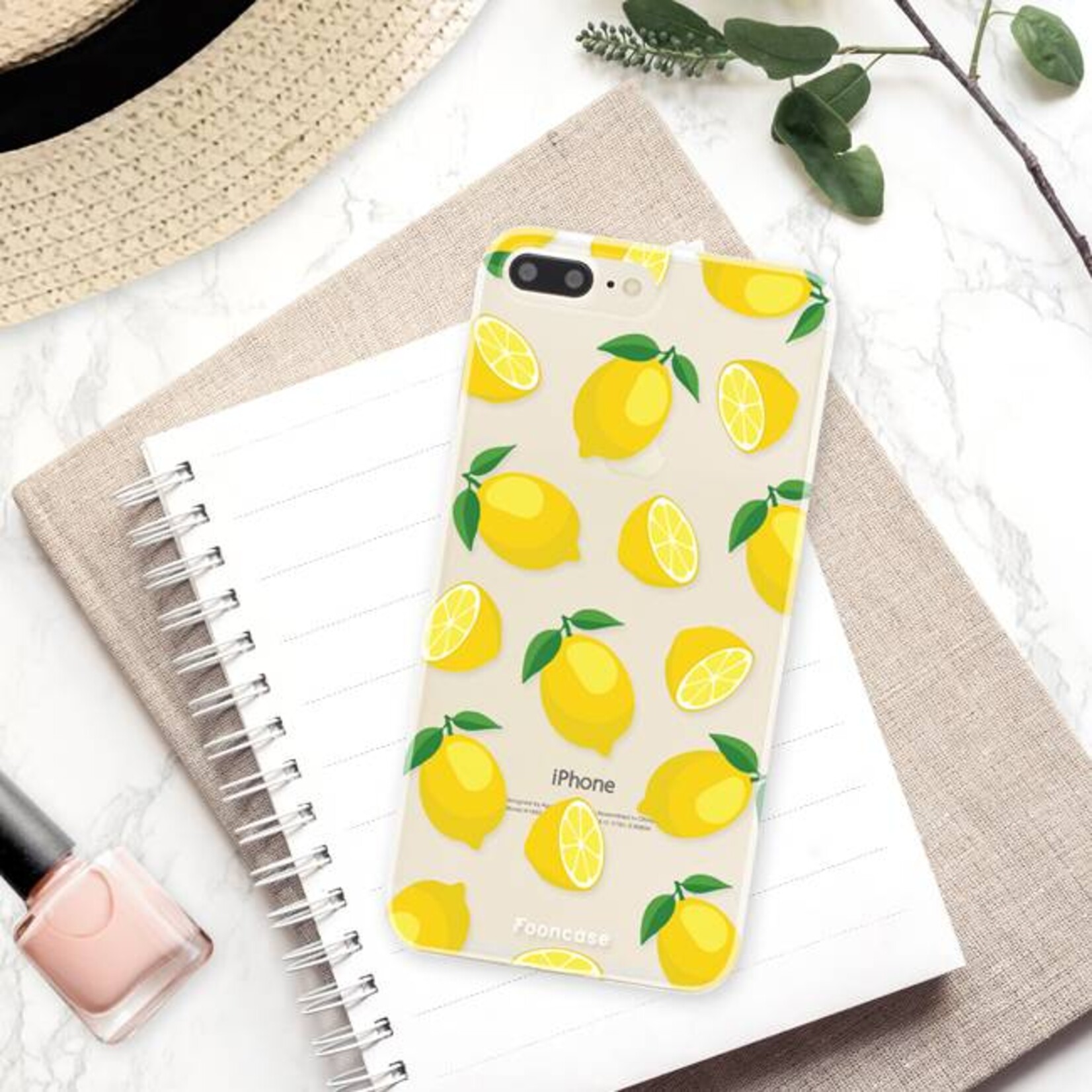 FOONCASE Iphone 8 Plus Cover - Lemons