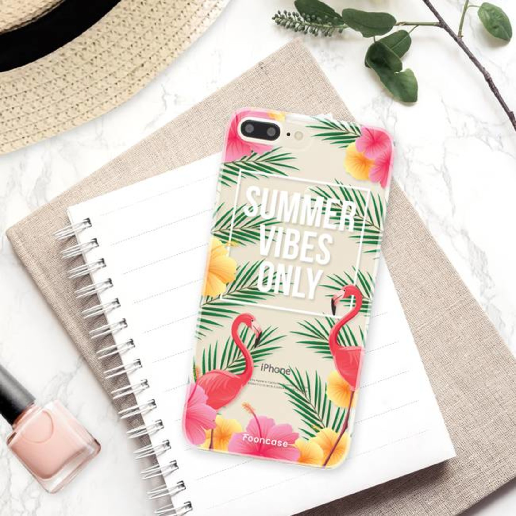FOONCASE Iphone 8 Plus Cover - Summer Vibes Only