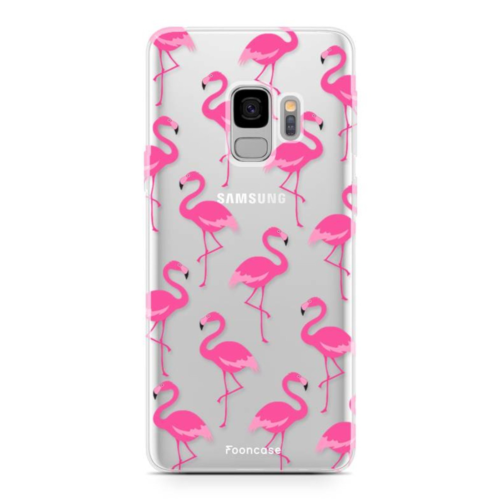 FOONCASE Samsung Galaxy S9 Handyhülle -  Flamingo