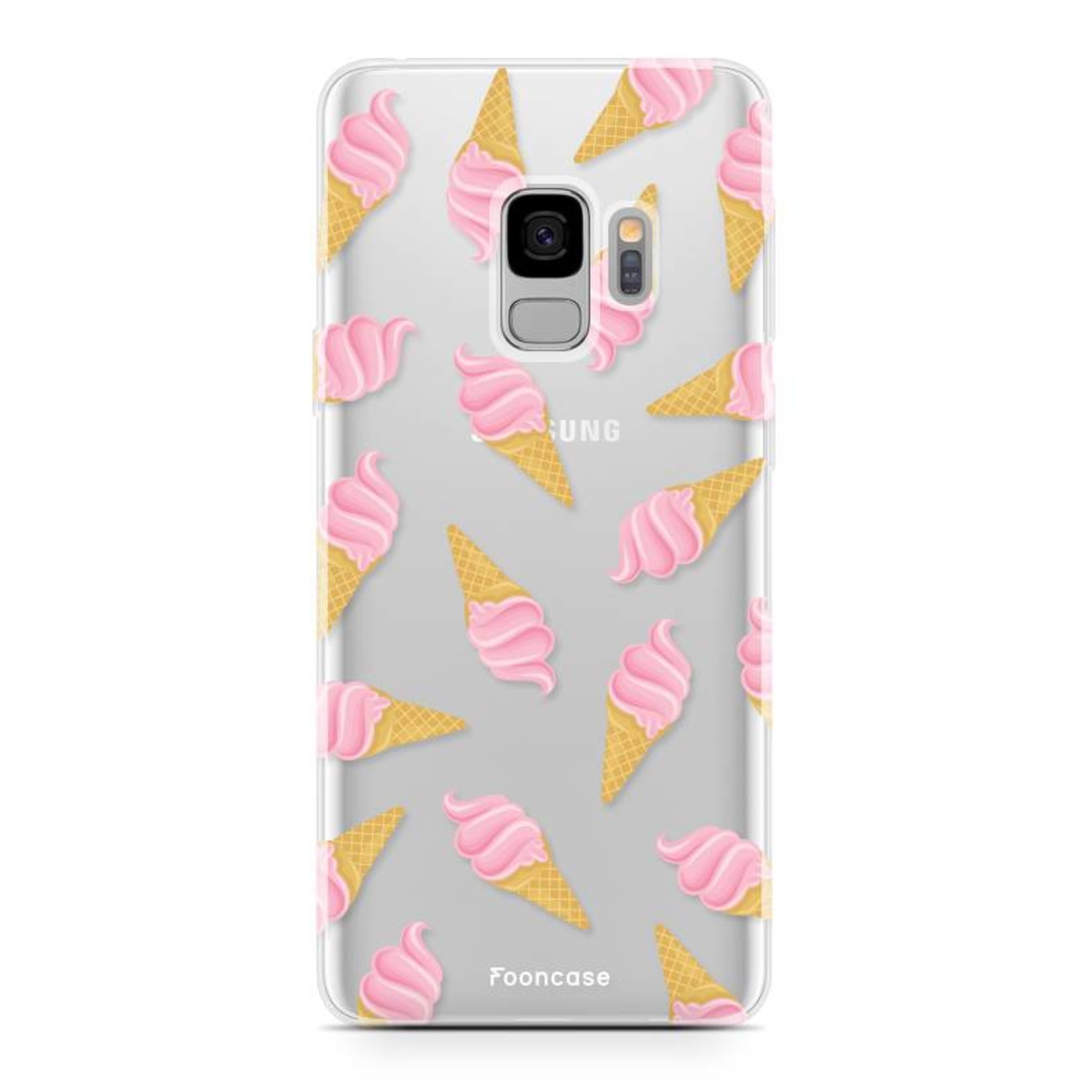 FOONCASE Samsung Galaxy S9 Cover - Ice Ice Baby